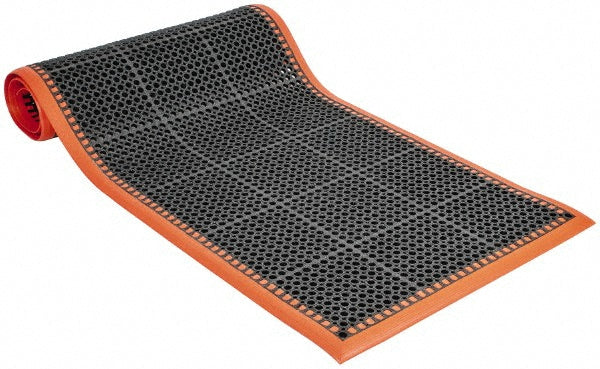PRO-SAFE 66504093340X124 Anti-Fatigue Mat 10' Long, 3' Wide, 7/8 Thick, Natural Rubber, Beveled Edges, Heavy-Duty
