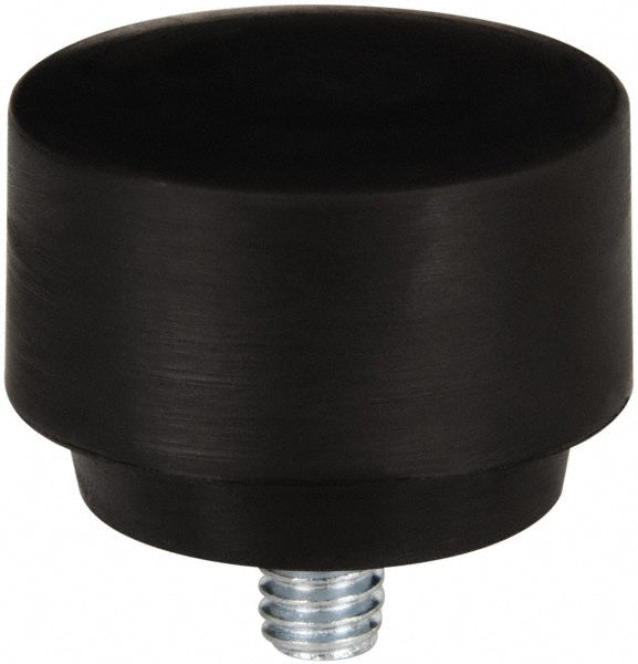 NUPLA 15158 1-1/2" Face Diam, Grade Hard, Black Hammer Tip/Face