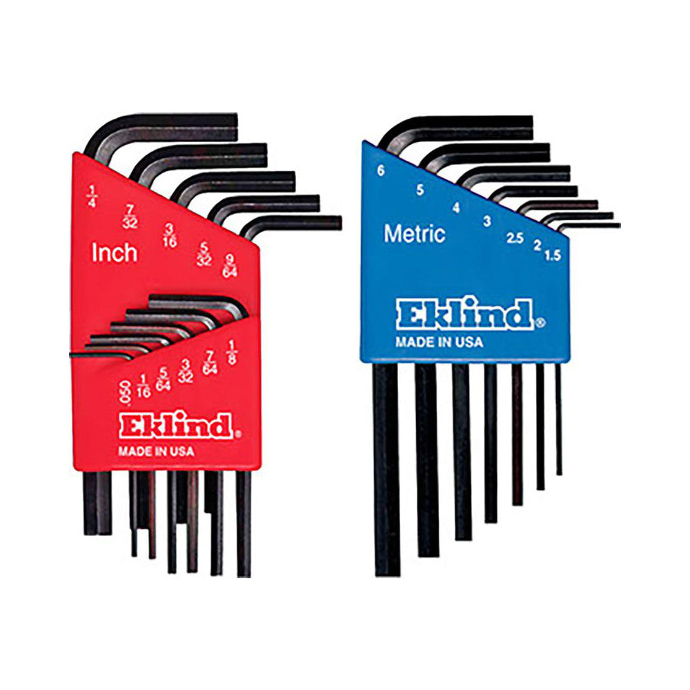 Eklind 10518 18 Piece L-Key Hex Key Set