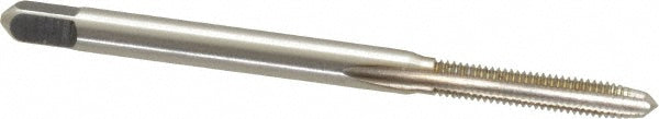 Kennametal 1543736 Straight Flute Tap M3x0.5 Metric Coarse, 3 Flute, Plug Chamfer, 6H Class of Fit, High-Speed Steel, Bright/Uncoated Finish