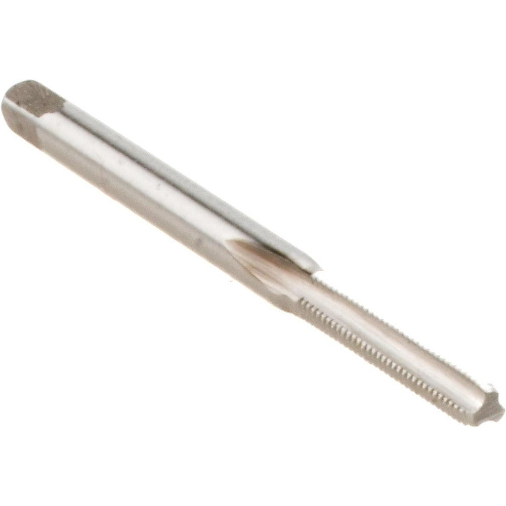 Kennametal 1543737 Straight Flute Tap M3x0.5 Metric Coarse, 3 Flute, Bottoming Chamfer, 6H Class of Fit, High-Speed Steel, Bright/Uncoated Finish
