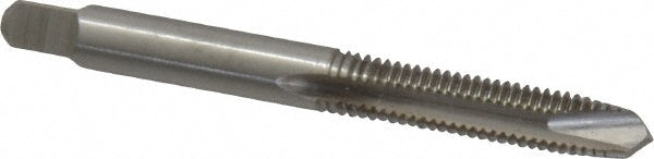 Kennametal 1544092 Spiral Point Tap M6x1 Metric Coarse, 2 Flutes, Plug Chamfer, 6H Class of Fit, HSS, Bright/Uncoated Coated