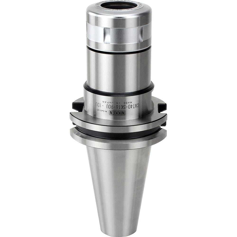 Lyndex-Nikken CAT40-SK16-90U-IDU Collet Chucks Collet System Slim Chuck Collet Series SK16 Taper Size CAT40 Projection (Decimal Inch) 3.5400in Minimum Collet Capacity (Decimal Inch) 0.1080 Maximum Collet Capacity (Decimal Inch) 0.6300