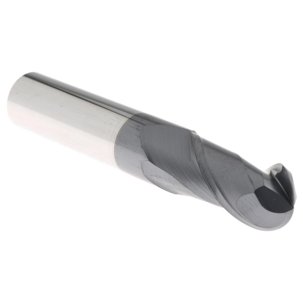 Accupro 88420690 Ball End Mill 0.5" Dia, 1" LOC, 2 Flute, Solid Carbide