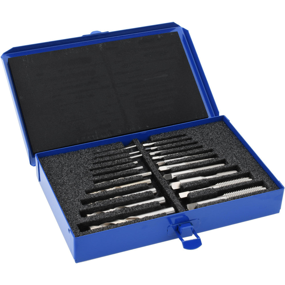Chicago-Latrobe 12910 Tap & Drill Set #4-40 to 1/2-13 Taps, 5/16 to 27/64" Drills