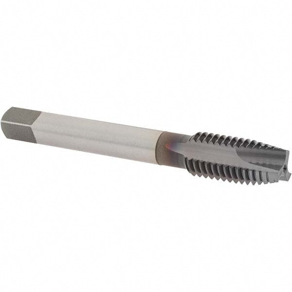 OSG 1981908 Spiral Point Tap M12x1.75 Metric, 3 Flutes, Plug Chamfer, 6H Class of Fit, HSS, TiCN Coated