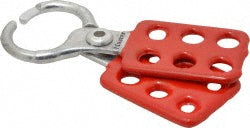 Master Lock 416 Lockout Hasp Scissor-Action Hasp, Single Jaw, 6 Padlocks
