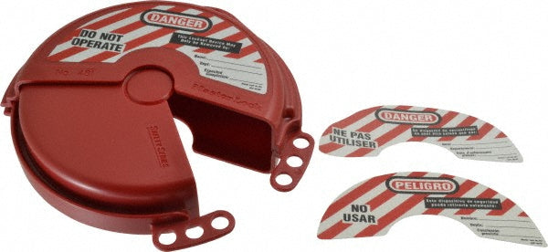 Master Lock 481 Pneumatic Lockout 3 Padlocks Max, 5/16" Max Shackle Dia