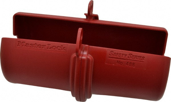 Master Lock 488 Plug Lockout 3 to 6" Plug, Plastic, 3/4" Max Cord Dia