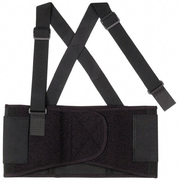Ergodyne 11093 Back Support Belt with Adjustable Shoulder Straps, Medium, 30 to 34" Waist, 7-1/2" Belt Width