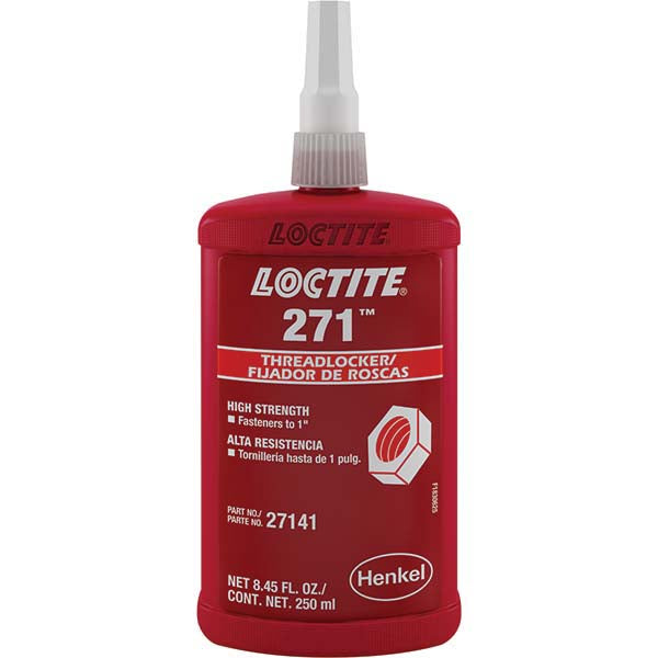 Loctite 88441 Threadlocker Red, Liquid, 250 mL, Bottle