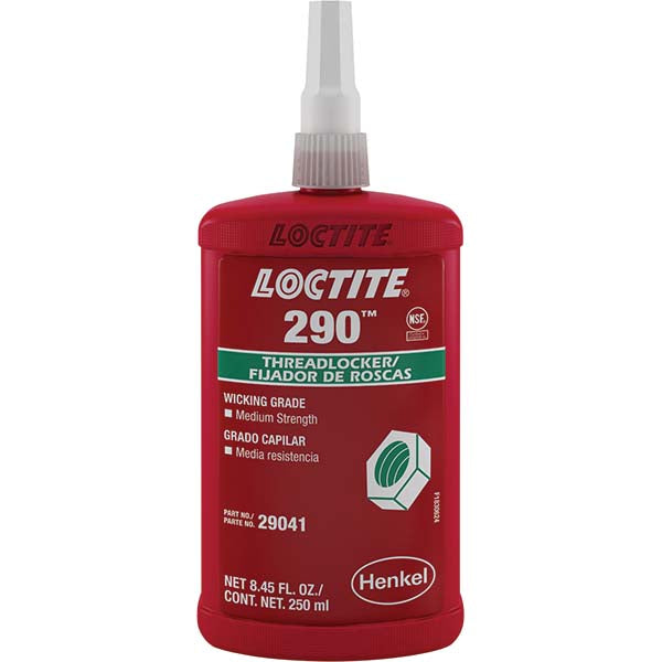 Loctite 135393 Threadlocker Green, Liquid, 250 mL, Bottle