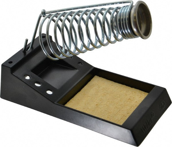 Weller PH60 Soldering Iron Coil-Type Stand with Metal Tray & Sponge for Most Small & Medium-Duty Iron Use with W60P WP Series