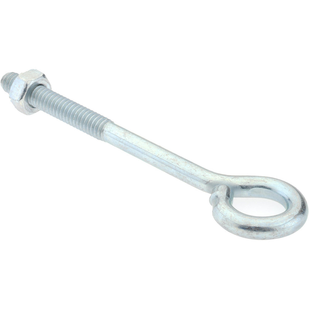 Gibraltar GIB07065 1/4-20, Zinc-Plated Finish, Steel Wire Turned Open Eye Bolt