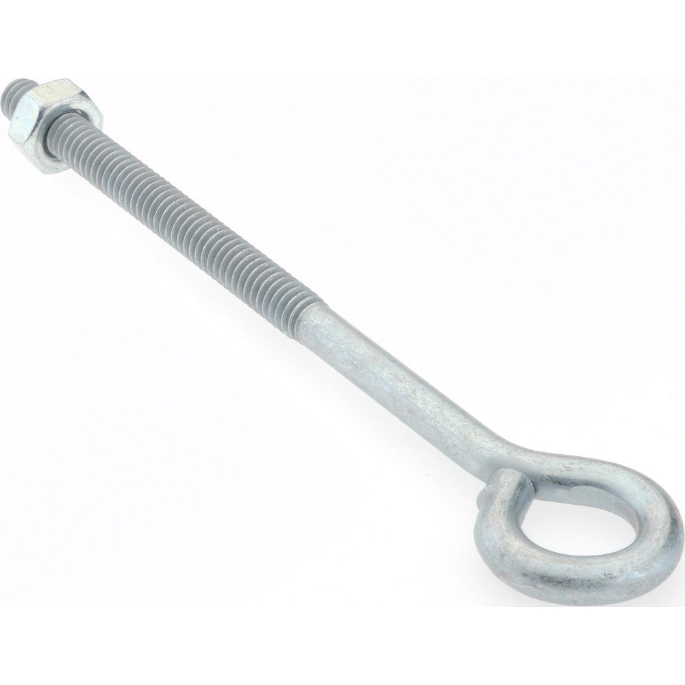 Gibraltar GIB07075 1/4-20, Zinc-Plated Finish, Steel Wire Turned Open Eye Bolt