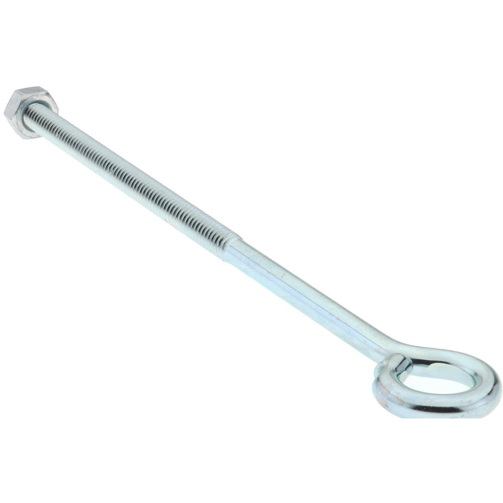 Gibraltar GIB07085 1/4-20, Zinc-Plated Finish, Steel Wire Turned Open Eye Bolt