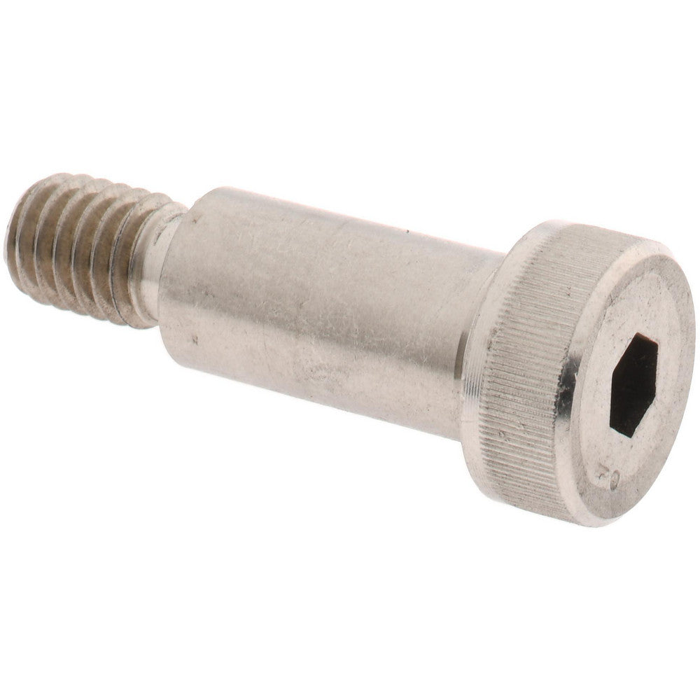 Infastech Decorah LLC 367-0816-01 Shoulder Screw 1/2" Shoulder Dia, 1" Shoulder Length, 3/8-16, 18-8 & 300, Stainless Steel, Hex Socket