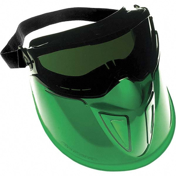 KleenGuard 18633 Safety Goggles Dust & Splash, Anti-Fog & Scratch-Resistant, Green Polycarbonate Lenses