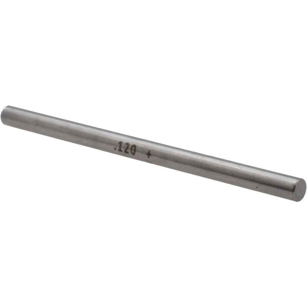 Vermont Gage 111112000 Class ZZ Plus Plug Gage 0.1200" Dia, 2.0000" OAL