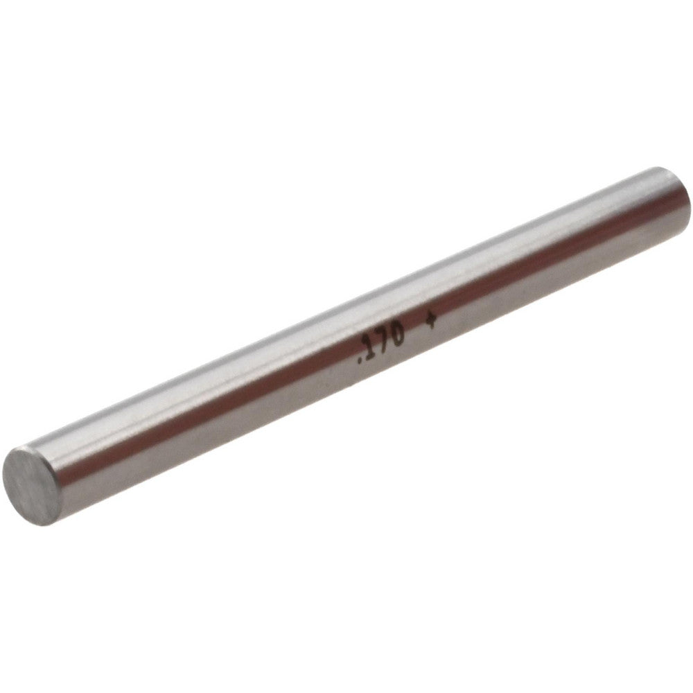 Vermont Gage 111117000 Class ZZ Plus Plug Gage 0.1700" Dia, 2.0000" OAL