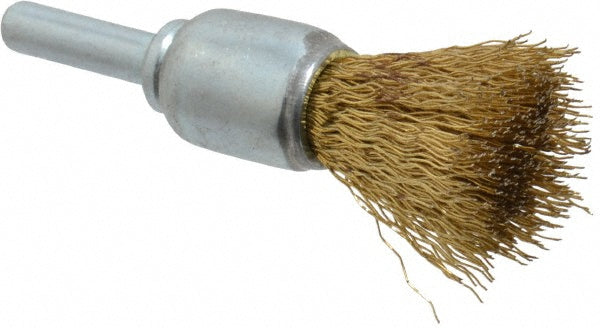 Value Collection S88934773 End Brushes 5/8" Dia, Brass-Coated Steel, Crimped Wire
