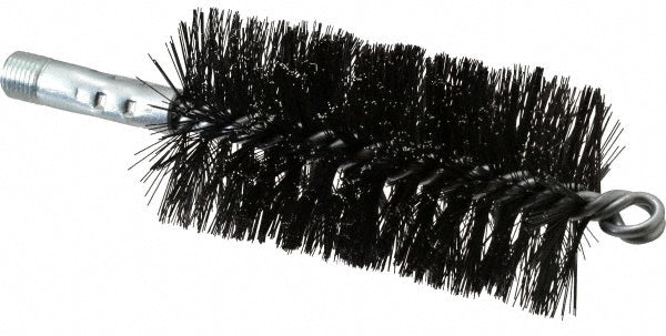 Schaefer Brush 43322 Double Stem/Spiral Tube Brush 2-1/4" Dia, 7-1/2" OAL