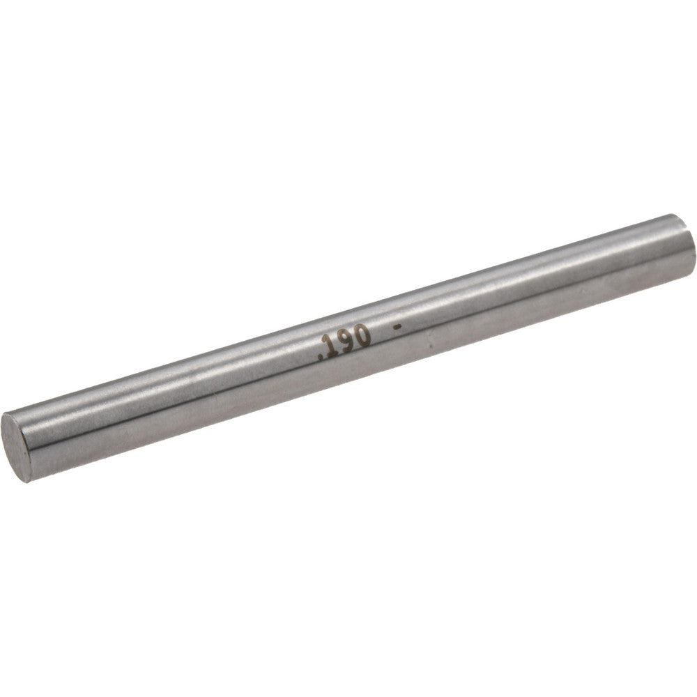 Vermont Gage 111219000 Class ZZ Minus Plug & Pin Gage 0.1900" Dia, 2" OAL