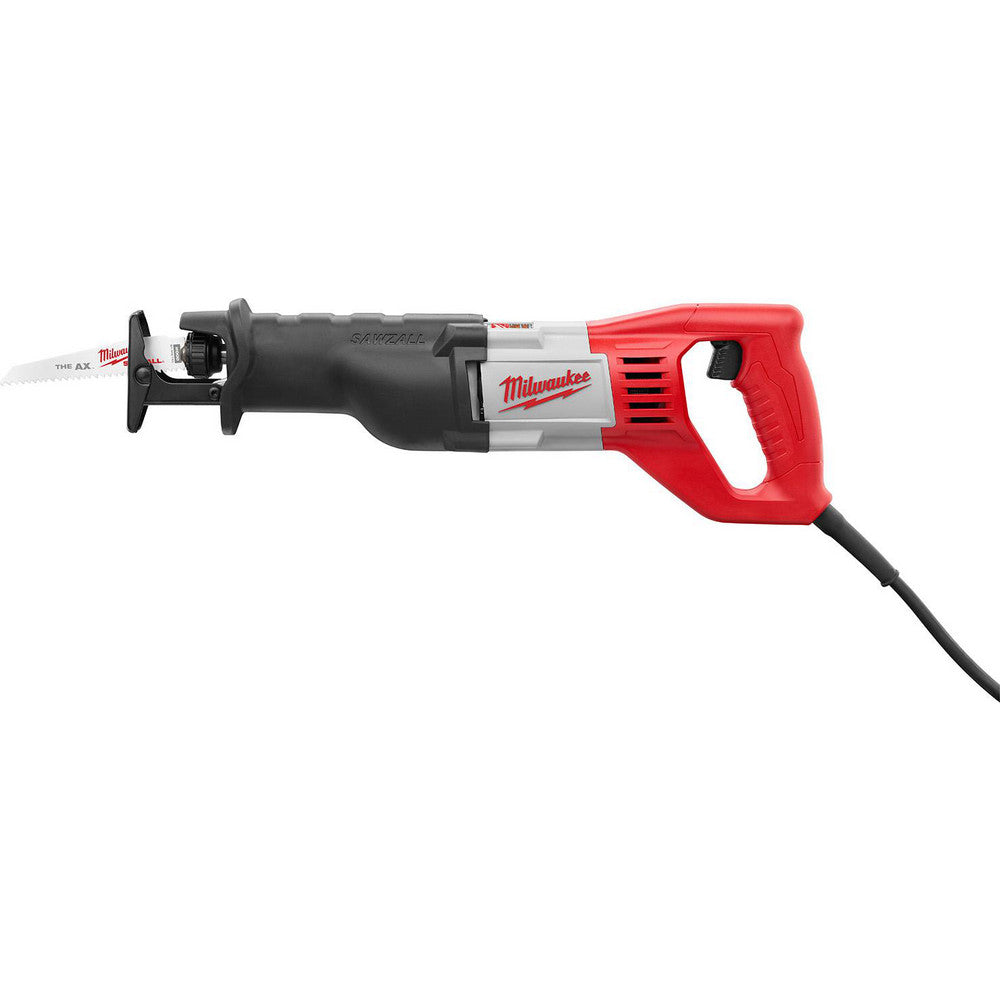 Milwaukee Tool 6519-31 Electric Reciprocating Saws Strokes per Minute 0-3000 Stroke Length 1.13in Maximum Stroke Length (Inch) 1-1/8 Saw Length 19in Amperage 12.0000A Voltage 120.00V ac