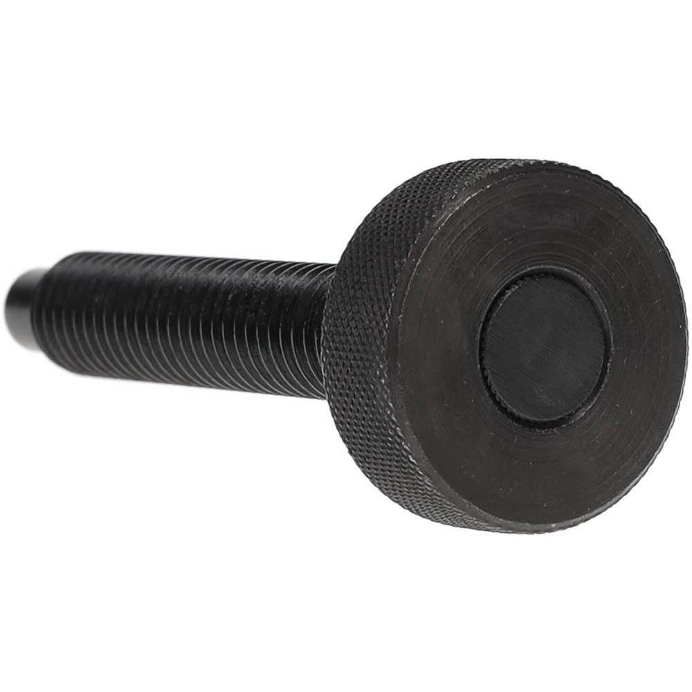Gibraltar 43814G 12L14 Steel Thumb Screw 1/2-13, Knurled Head