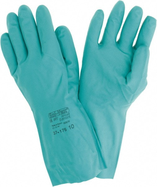 Ansell 117276 Chemical Resistant Gloves 17.00 Thick, Nitrile, Nitrile, Supported