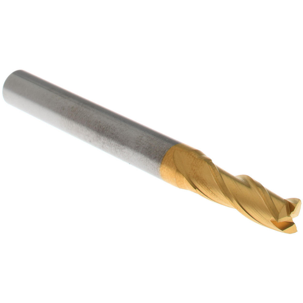 Hertel 89312045 Square End Mill 7/32" Dia, 5/8" LOC, 3 Flute, Solid Carbide