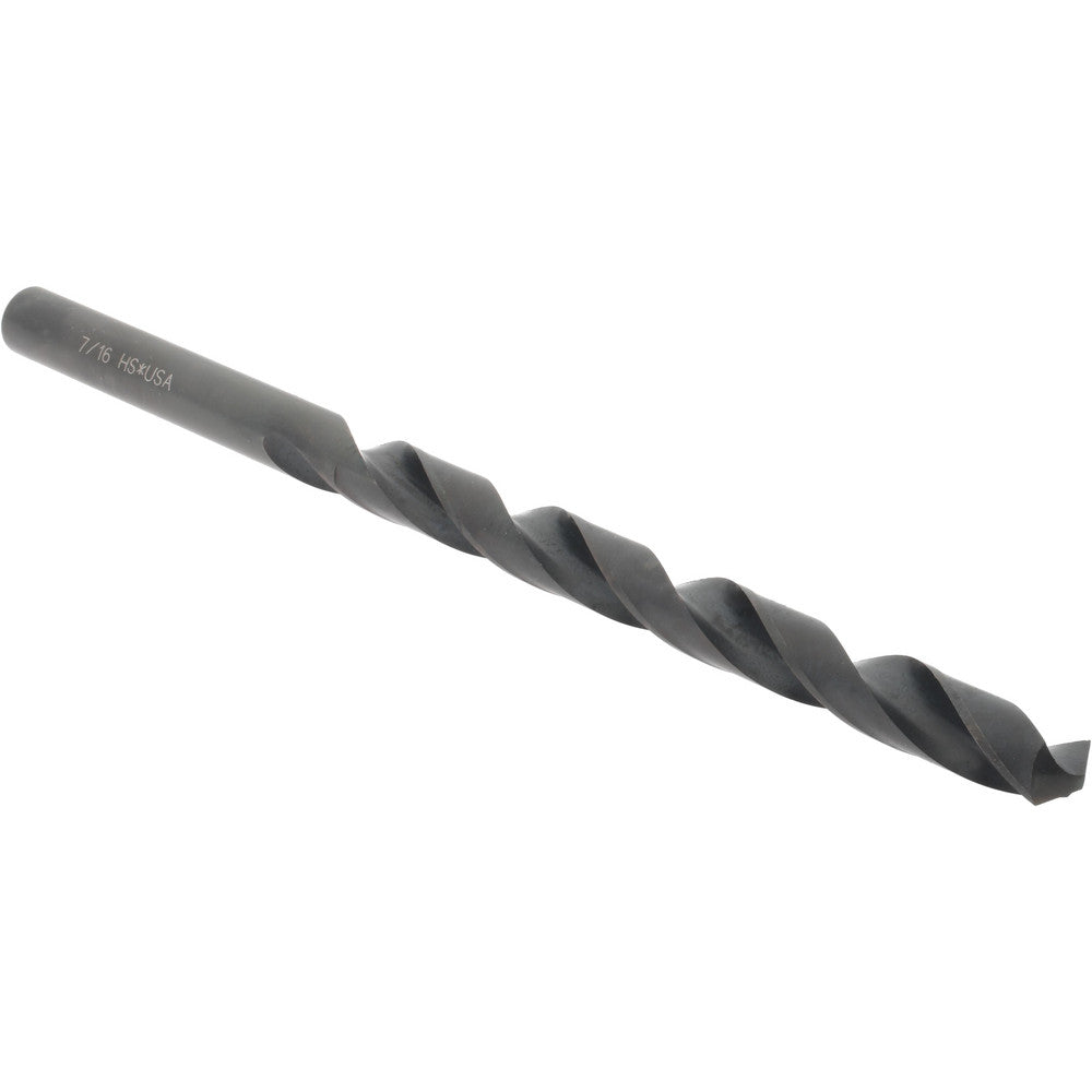 Hertel 208.4375 Extra Length Drill Bit 7/16" (0.4375), 118 deg, High Speed Steel