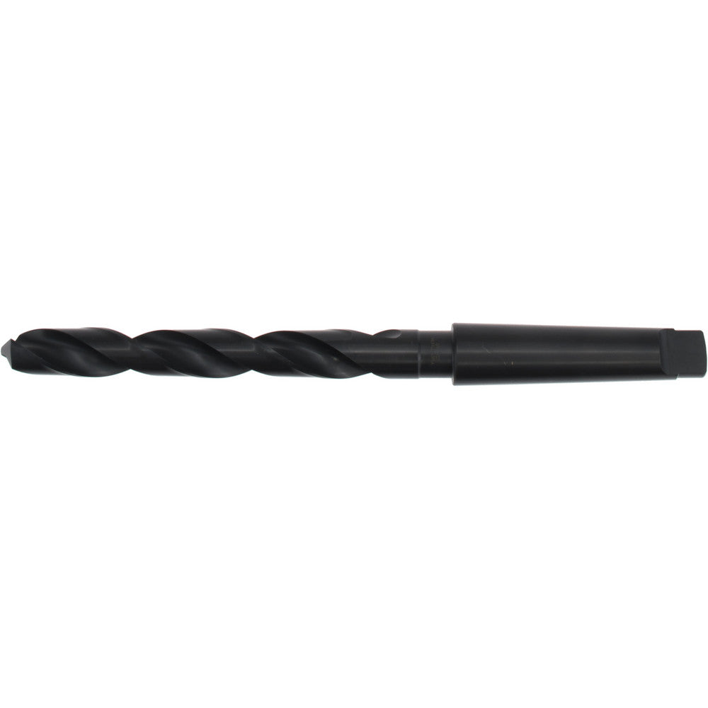 Hertel 89318182 Taper Shank Drill Bit 3/4" Dia, 3MT, 118 ° Point, High Speed Steel
