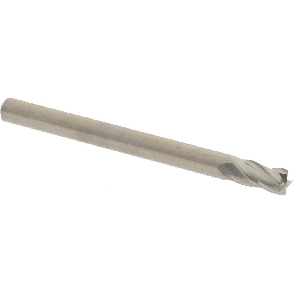 Hertel E599924647 Square End Mill 3.00 mm Dia, 6.00 mm LOC, 4 Flute, Solid Carbide