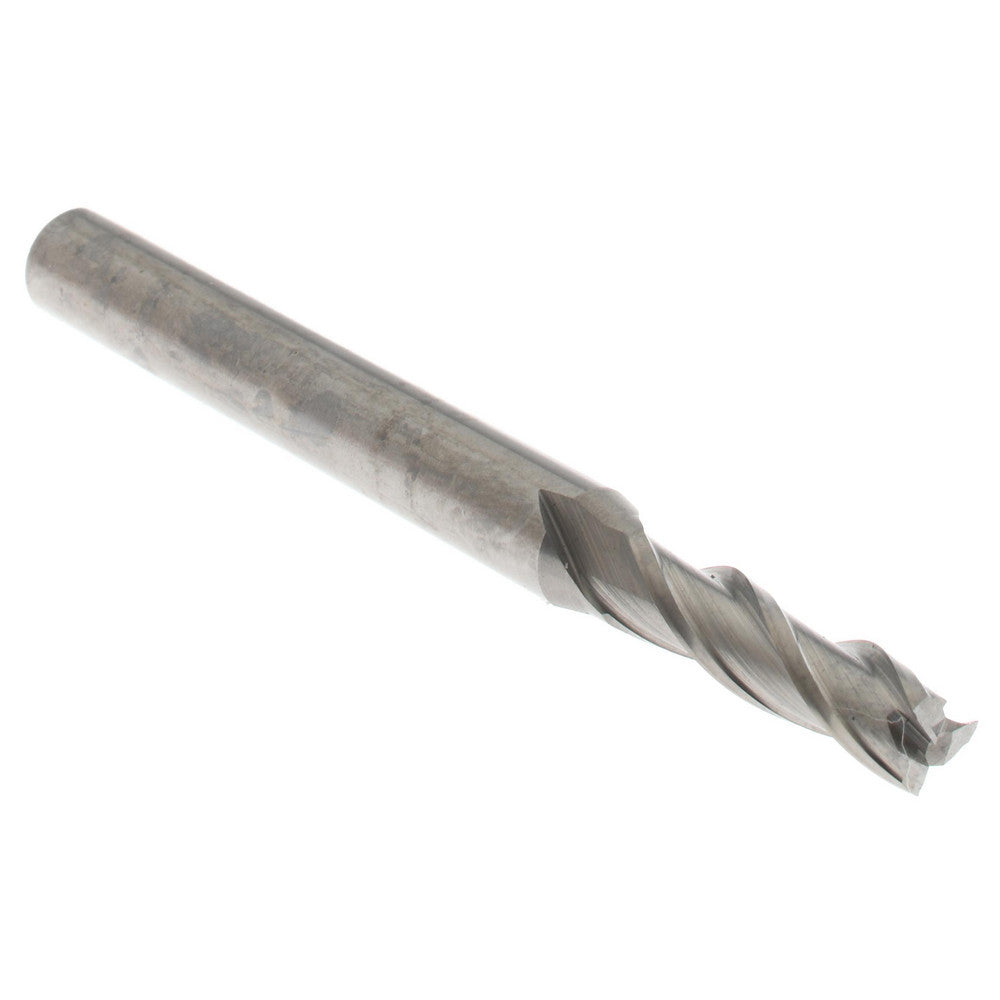 Hertel 89318992 Square End Mill 5/32" Dia, 9/16" LOC, 3 Flute, Solid Carbide