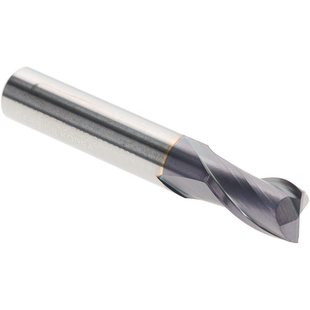 Hertel 89319305 Square End Mill 5/16" Dia, 1/2" LOC, 2 Flute, Solid Carbide