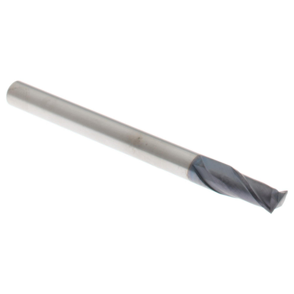 Hertel 89319453 Square End Mill 1/8" Dia, 1/4" LOC, 2 Flute, Solid Carbide