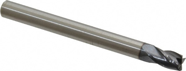 Hertel 89319461 Square End Mill 3/16" Dia, 5/16" LOC, 4 Flute, Solid Carbide