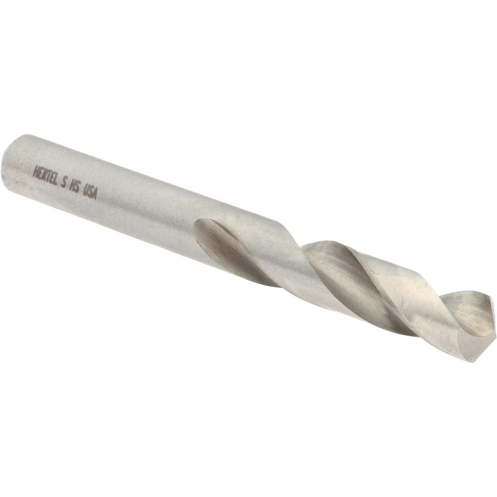 Hertel 89321129 Screw Machine Length Drill Bit Letter S, (0.3480) Dia, 118 deg, HSS