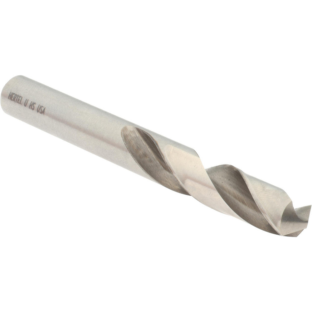 Hertel 89321152 Screw Machine Length Drill Bit Letter U, (0.3680) Dia, 118 deg, HSS