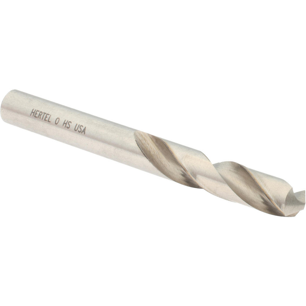 Hertel 89321160 Screw Machine Length Drill Bit Letter O, (0.3160) Dia, 118 deg, HSS