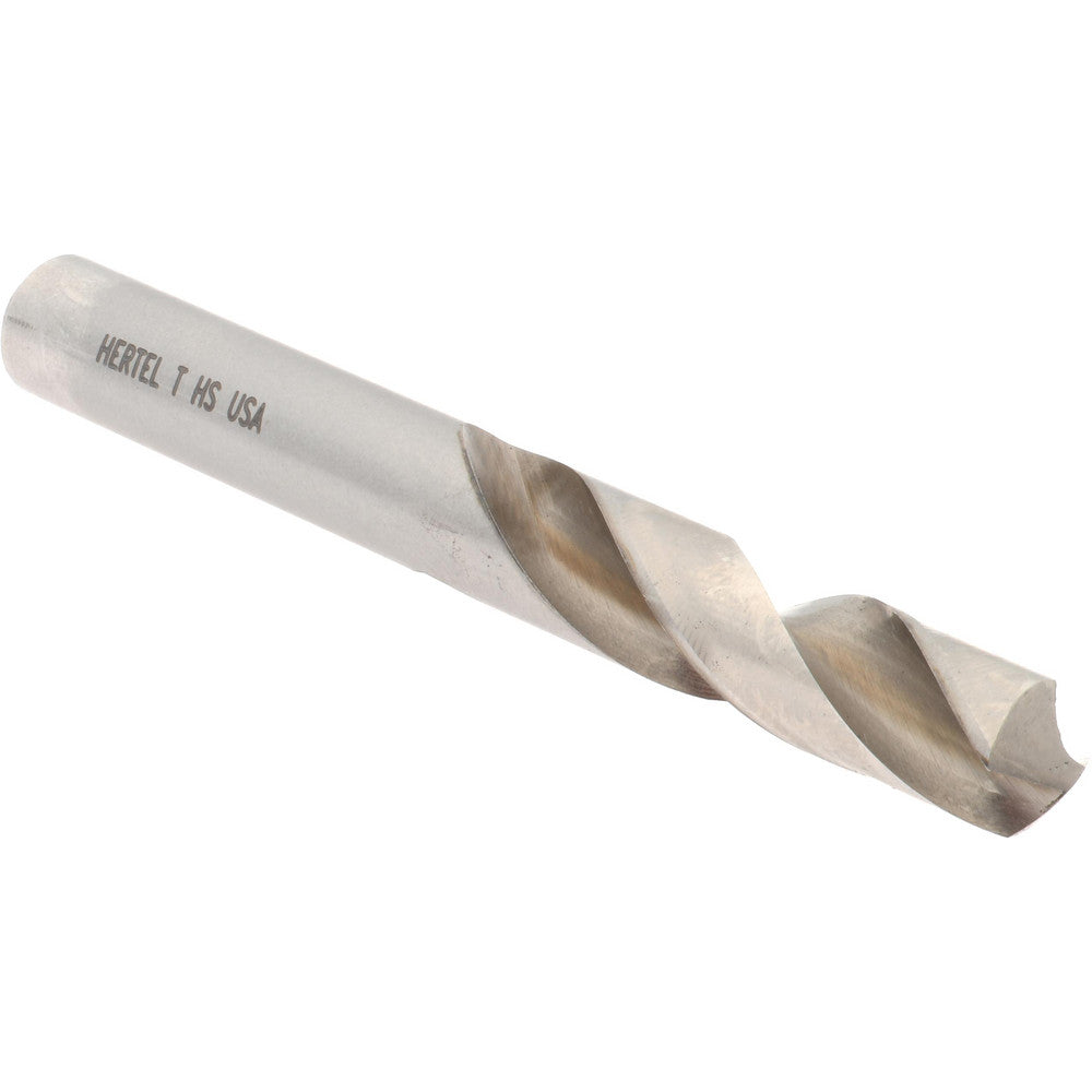 Hertel 89322168 Screw Machine Length Drill Bit Letter T, (0.3580) Dia, 118 deg, HSS