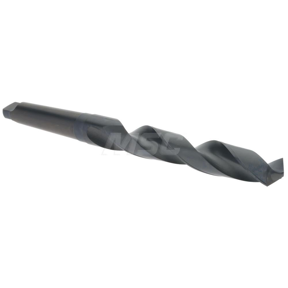 Hertel 89323620 Taper Shank Drill Bit 1-23/64" Dia, 4MT, 118 ° Point, High Speed Steel