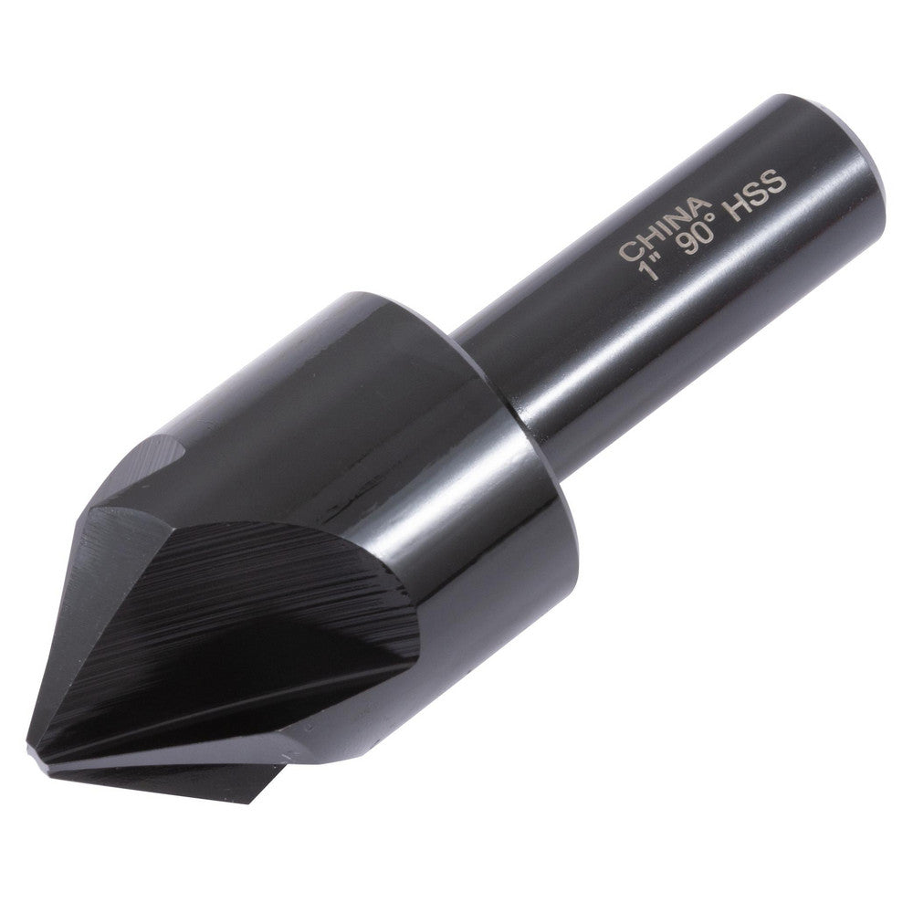 Hertel GX89330724 Countersink 1" Head Dia, 90.00 deg Included Angle, 4 Flute, High-Speed Steel, Right Hand Cut
