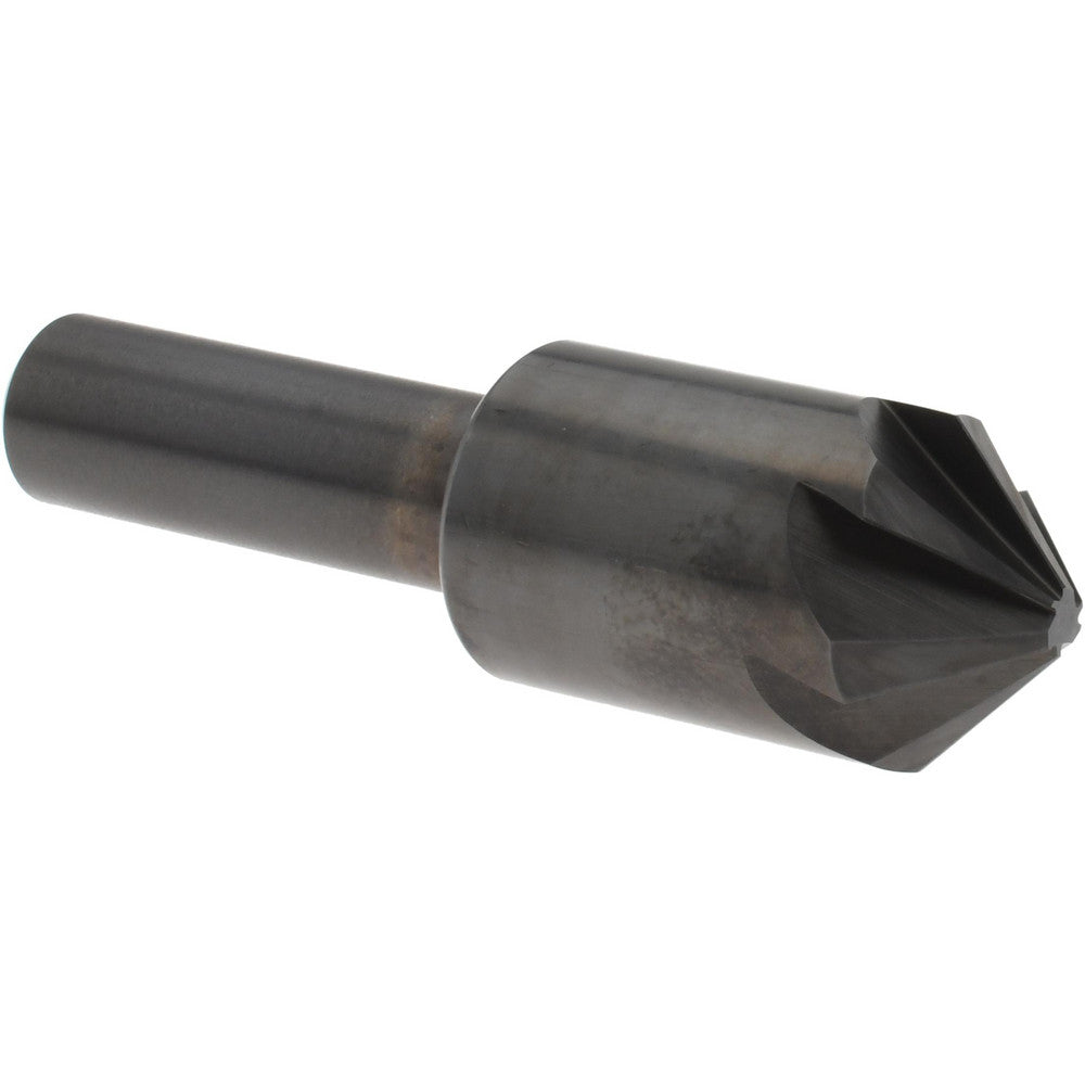 Hertel GX89331458 Countersink 5/8" Head Dia, 90.00 deg Included Angle, 6 Flute, High-Speed Steel, Right Hand Cut