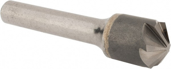 Hertel 336-007090 Countersink 5/8" Head Dia, 120.00 deg Included Angle, 6 Flute, Solid Carbide, Right Hand Cut