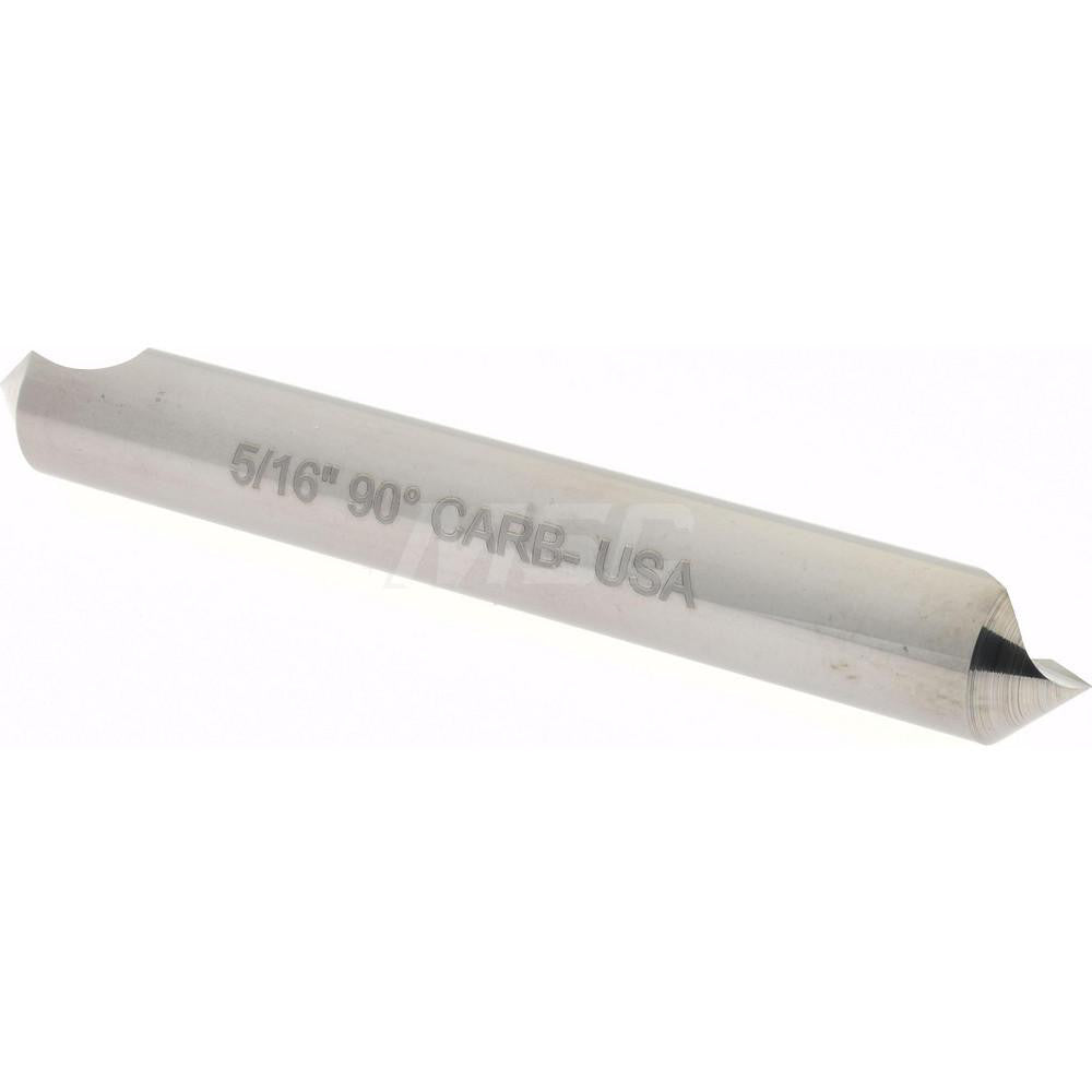 Hertel 331-204070 Countersink 5/16" Head Dia, 90.00 deg Included Angle, 1 Flute, Solid Carbide, Right Hand Cut