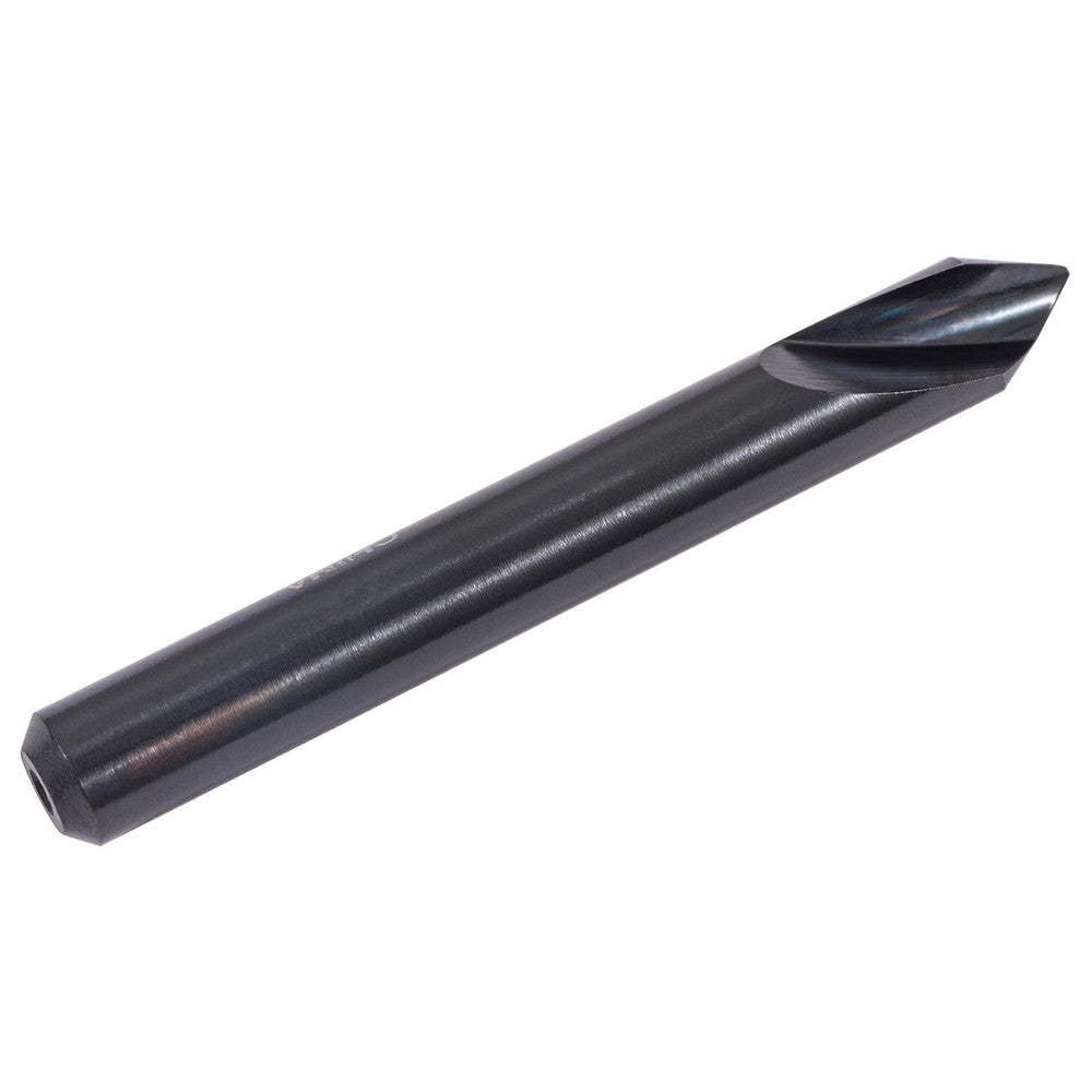 Hertel GX89339618 Countersink 1/4" Head Dia, 60.00 deg Included Angle, 1 Flute, High-Speed Steel, Right Hand Cut