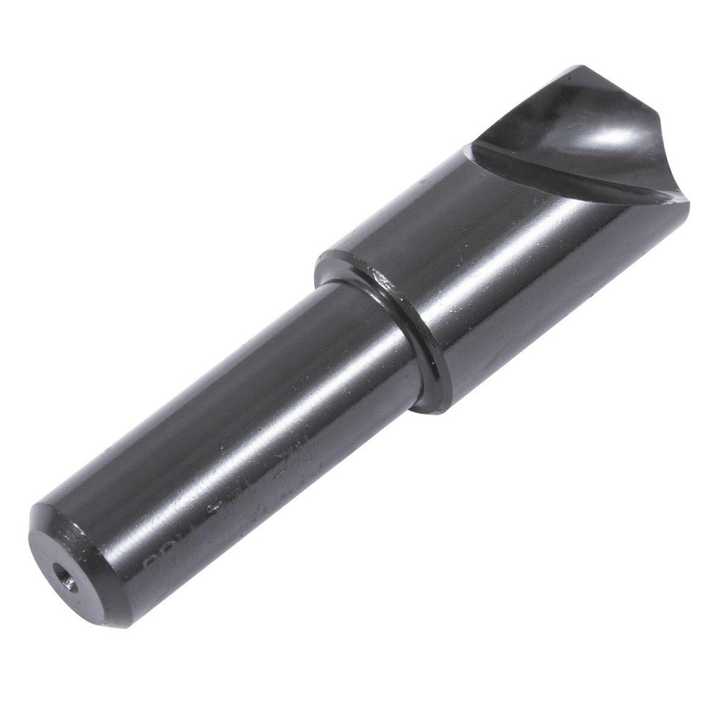 Hertel GX89339816 Countersink 1/2" Head Dia, 120.00 deg Included Angle, 1 Flute, High-Speed Steel, Right Hand Cut