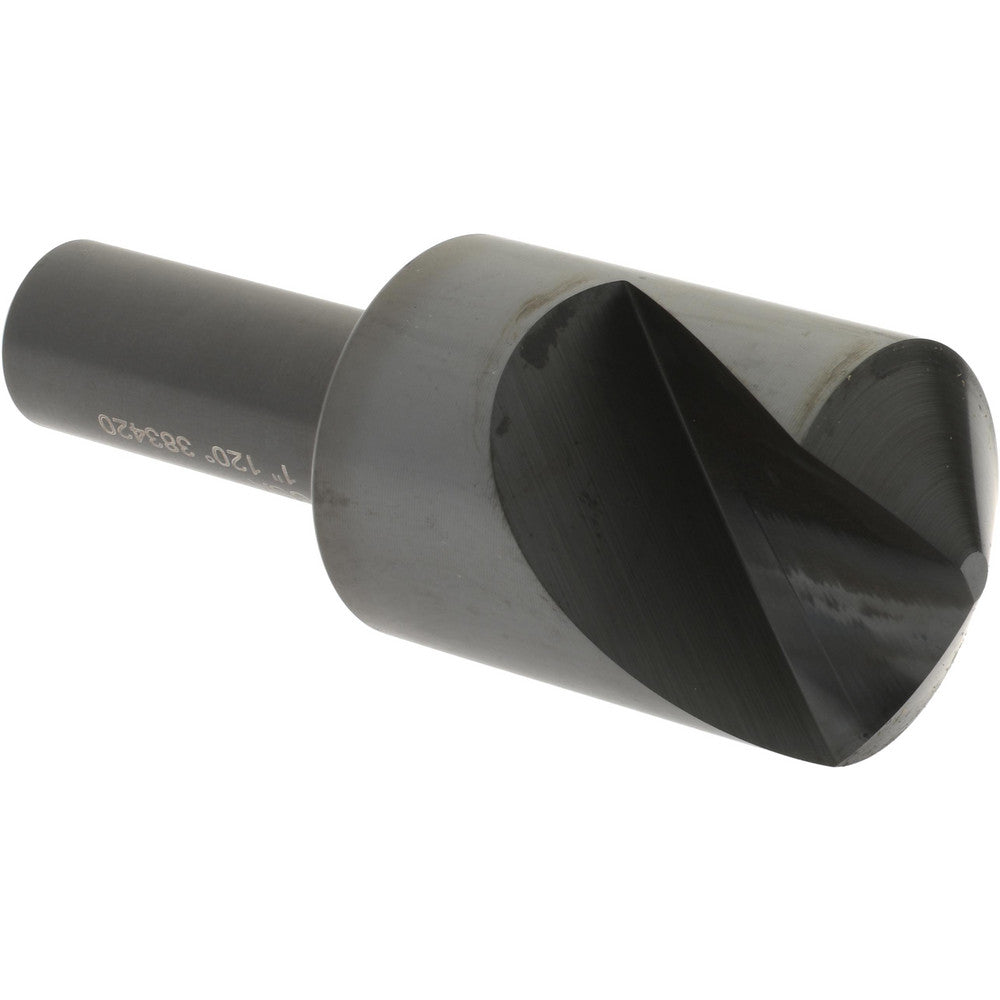 Hertel GX89339840 Countersink 1" Head Dia, 120.00 deg Included Angle, 1 Flute, High-Speed Steel, Right Hand Cut
